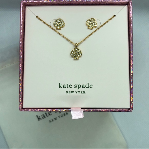 🆕‼️LAST ONE‼️♠️Signature Gift Necklace/Earrings - Picture 2 of 3